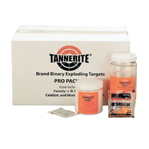 Twenty 1/2lb. Tannerite targets