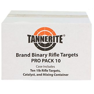 Ten 1lb. Tannerite targets