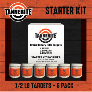 Tannerite® Starter Kit ~ Single box of Six 1/2 Pound Targets