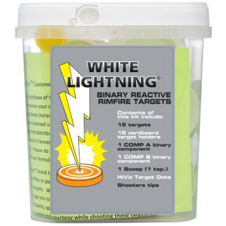 White Lightning™ Rim-fire Target - 15 Shots