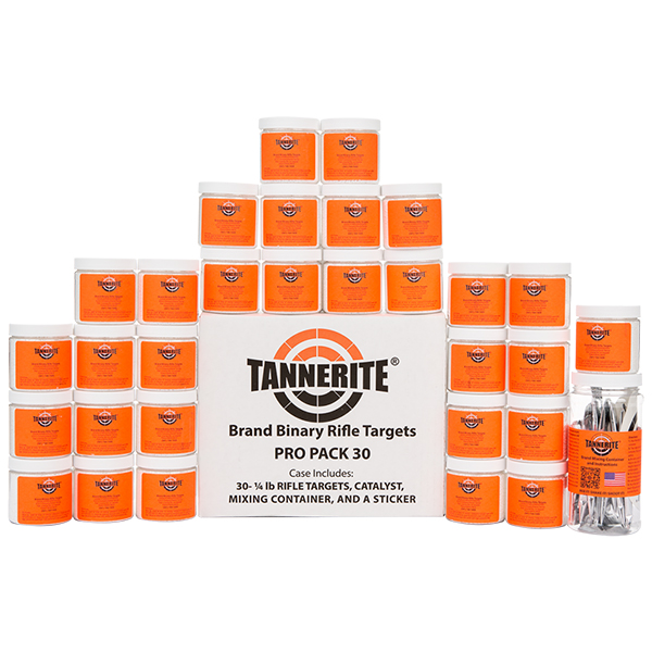 Tannerite® Pro Pack 20 ~ Single Case of Twenty 1/2 Pound Targets – Tannerite ®