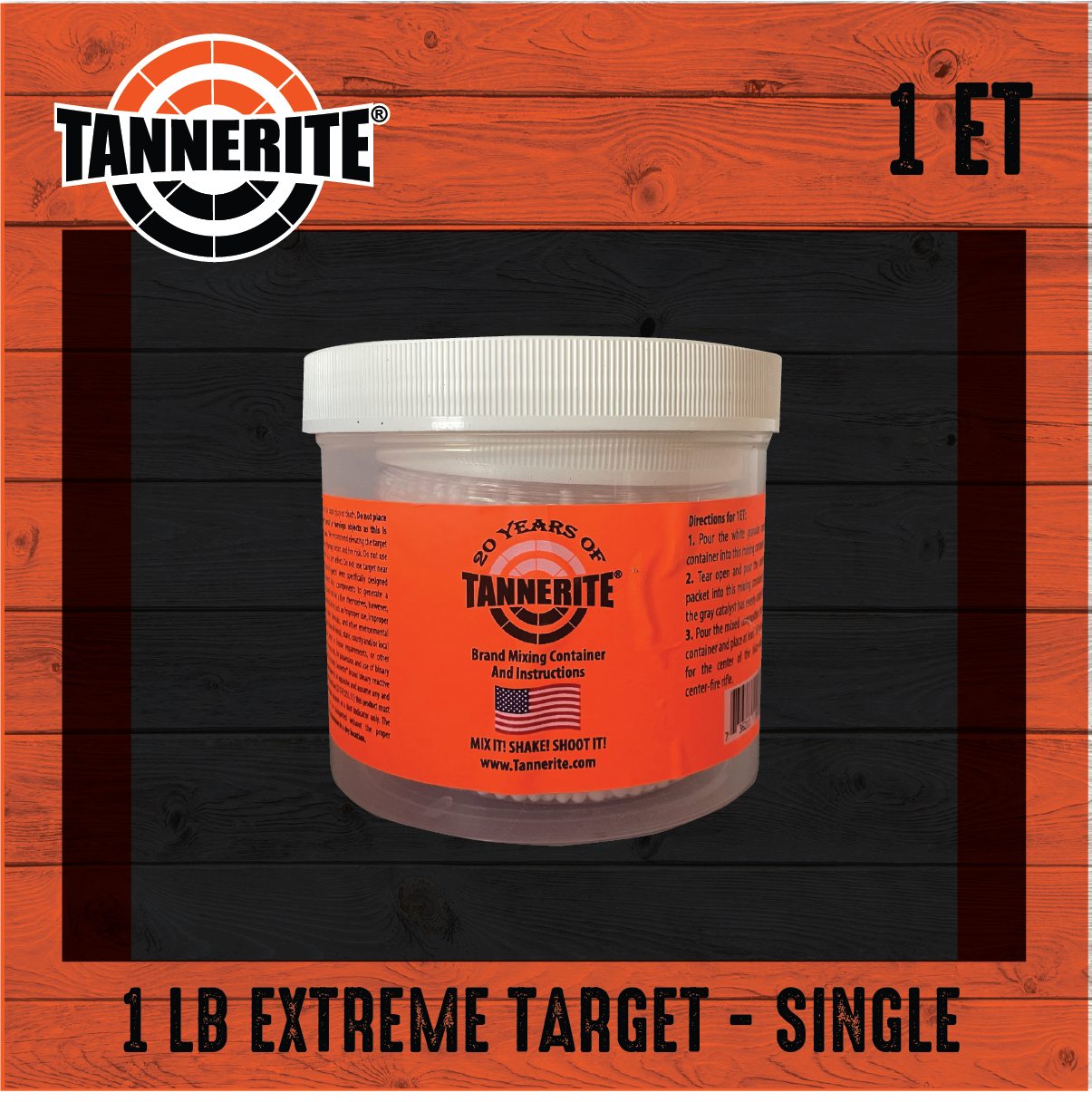 Tannerite® Half 2 Pack ~ Two 1/2 Pound Targets – Tannerite®