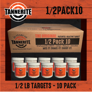 Half pound ten pack targets