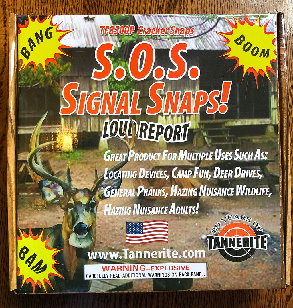 S.O.S. Signal Snaps by Tannerite