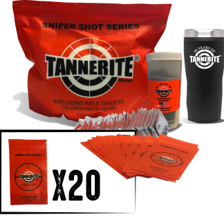 Tannerite® Black Tumbler – 20oz – Tannerite®