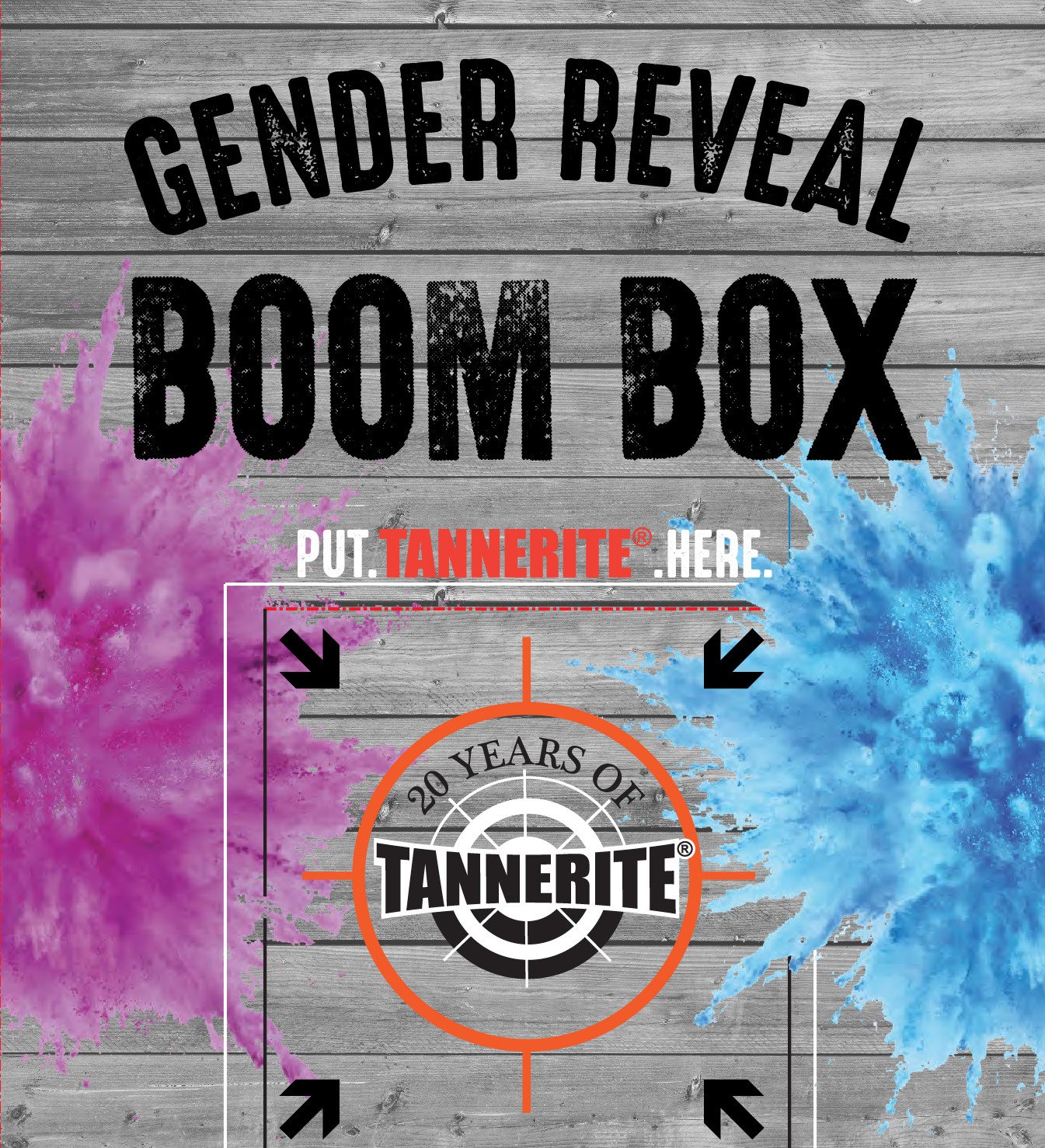 Tannerite 10lb Gift Pack 20 Trgts – Texas Fowlers